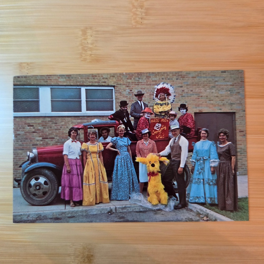 1966 Hazel Park 2nd Annual Community Fair Postcard Michigan Dexter Press 12802-C